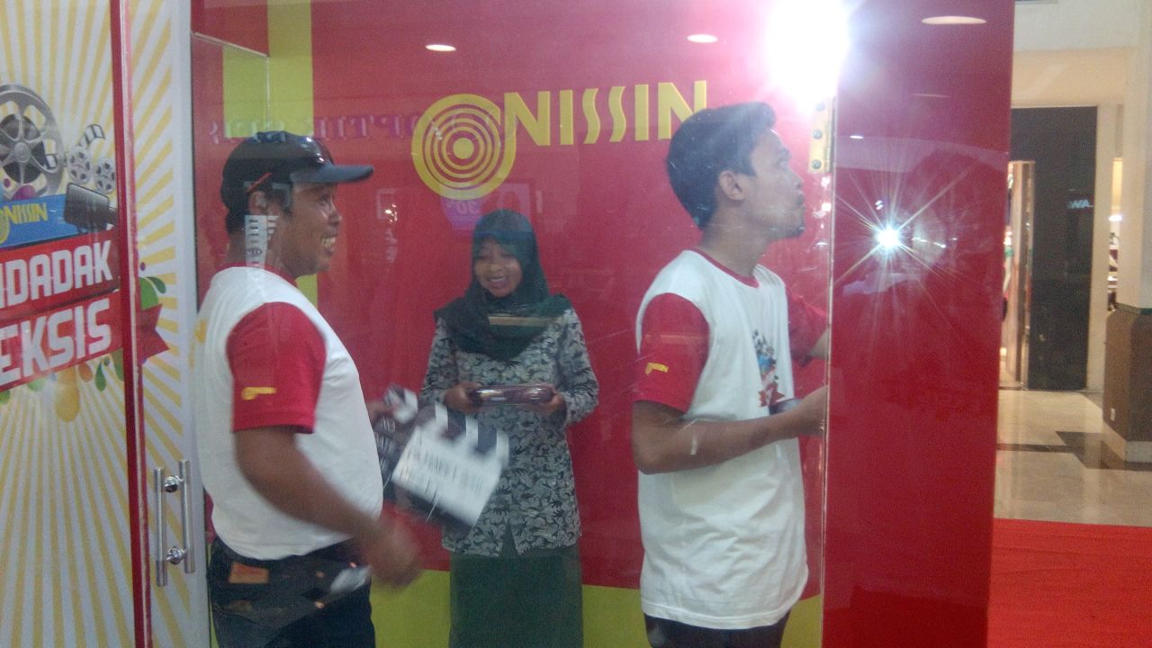 Roadshow #NissinMendadakEksis area Makassar - Mall Panakukang