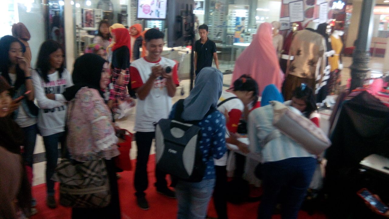 Roadshow #NissinMendadakEksis area Makassar - Mall Panakukang