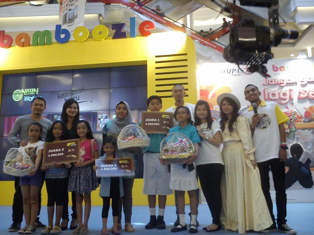 Seseruan bareng Nissin di Event Bamboozle