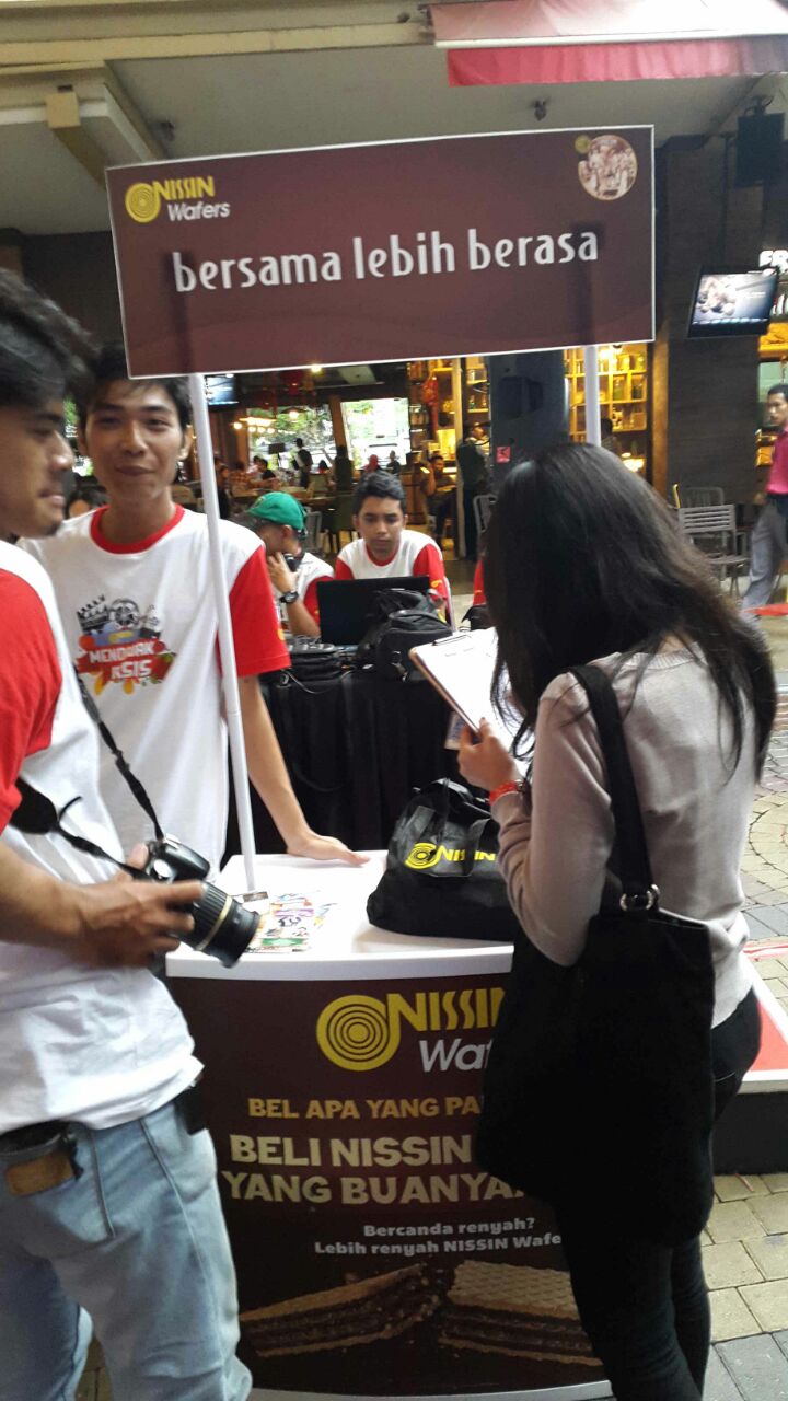 Roadshow #NissinMendadakEksis area Jadetabek - Summarecon Mall Serpong