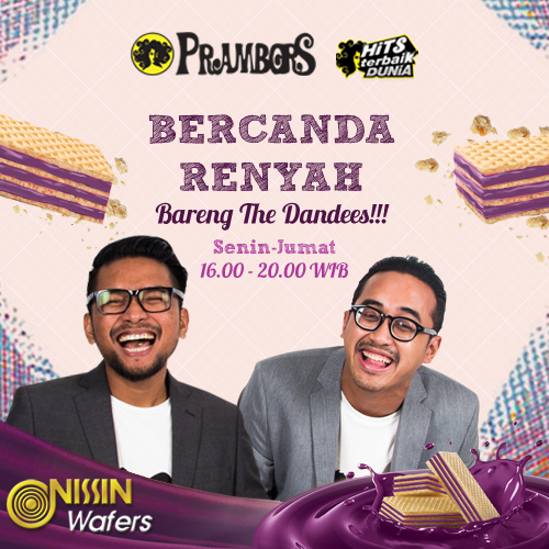 #BercandaRenyah bareng The Dandees di Prambors